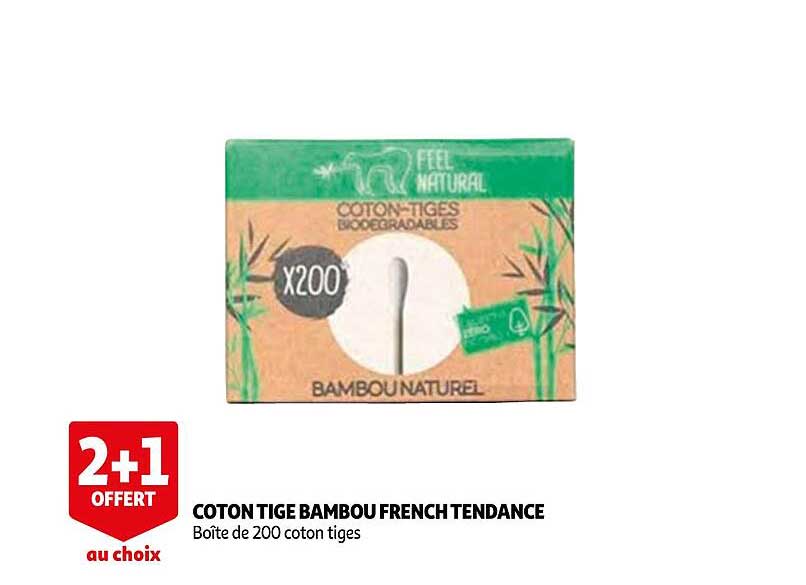 coton tige bambou french tendance