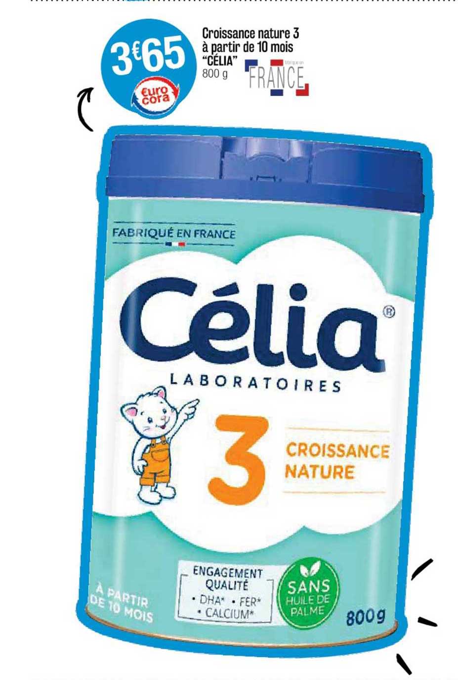 croissance nature 3 à partir de 10 mois "célia"