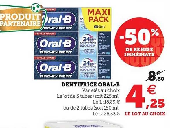 dentifrice oral-b