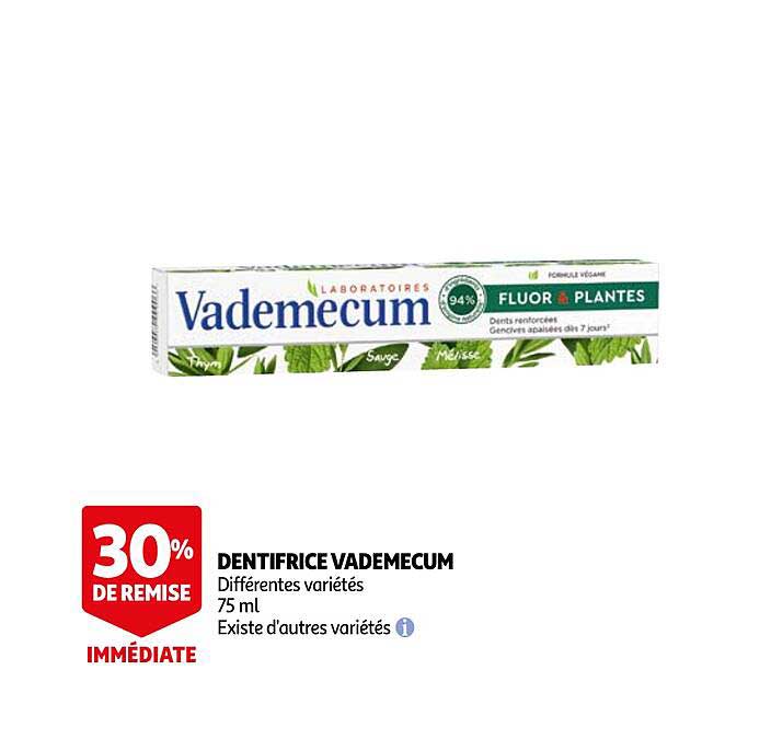 Dentifrice Vademecum