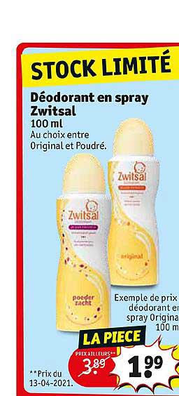 Déodorant En Spray Zwitsal