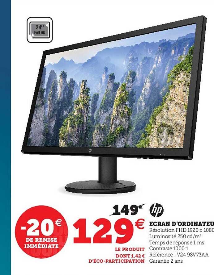 écran d'ordinateur hp