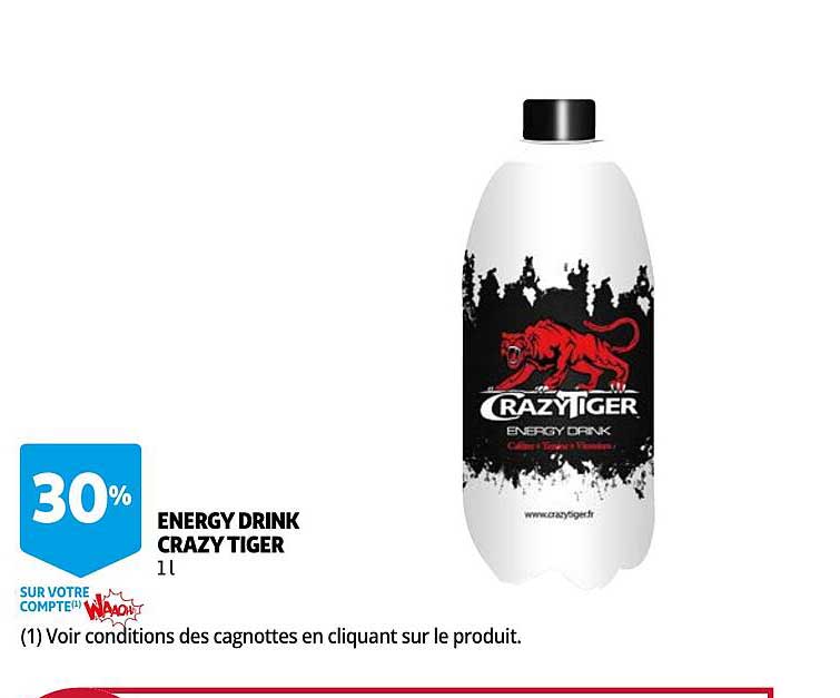 energy drink crazy tiger
