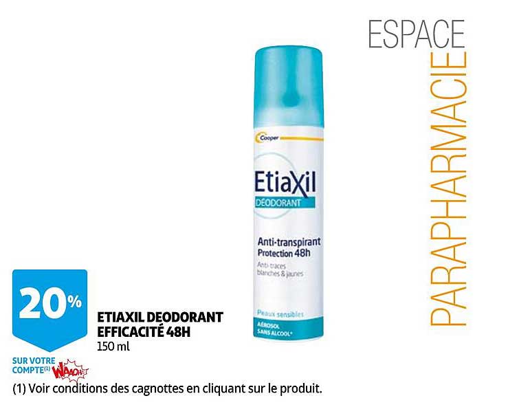 Etiaxil Deodorant EfficacitÉ 48h