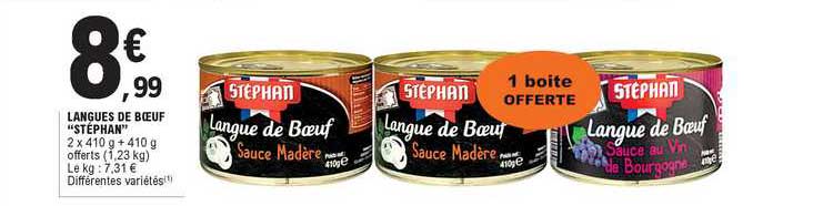 langues de boeuf "stephan"
