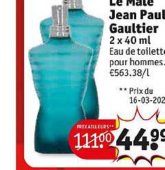 le male jean paul gaultier