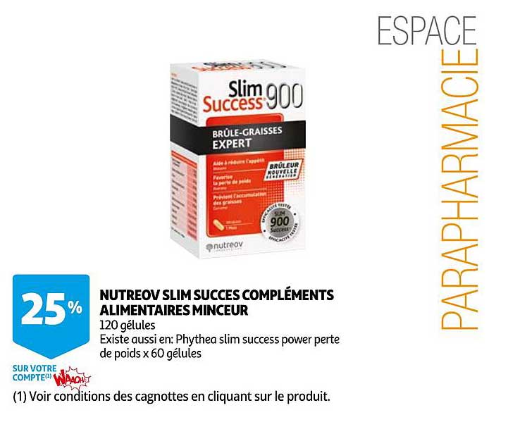 nutreov slim succes complÉments alimentaires minceur