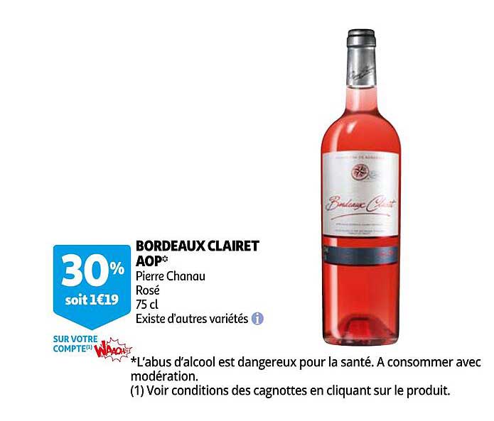 ordeaux clairet aop