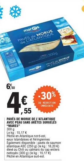 paves de l'atlantique "mares"