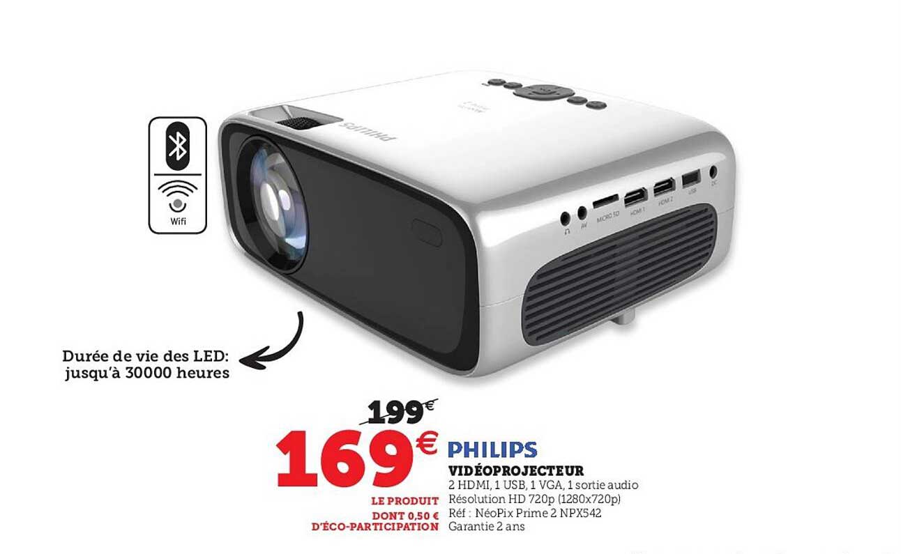 philips vidéoprojecteur