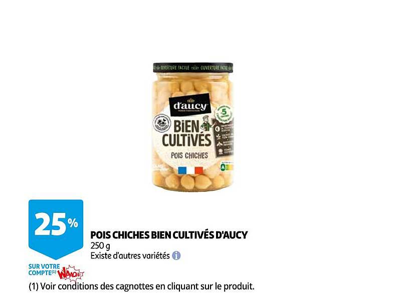 pois chiches bien cultivÉs d'aucy