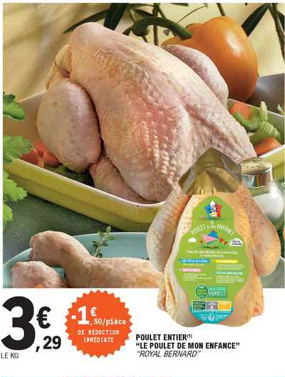 poulet entier "le poulet de mon enfance"