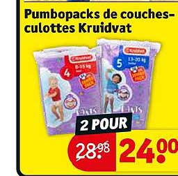 pumbpacks de couches-culottes kruidvat