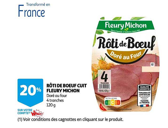rÔti de boeuf cuit fleury michon