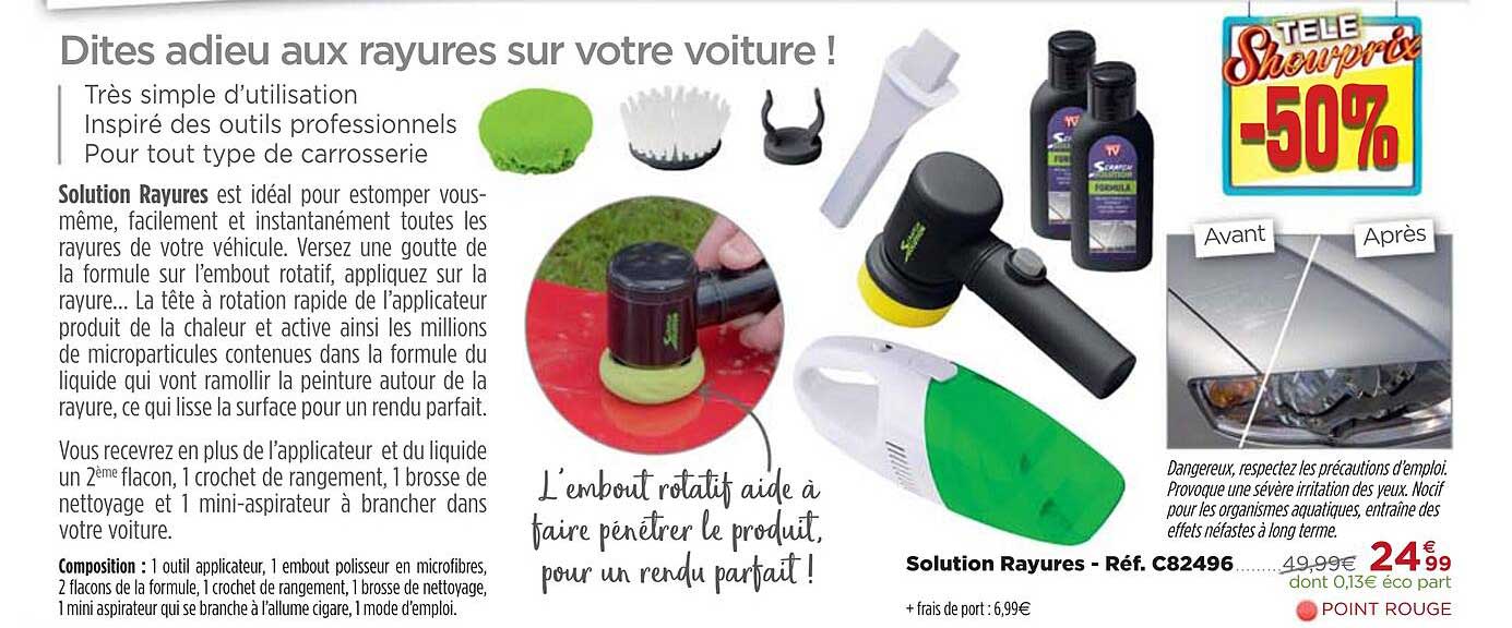solution rayures