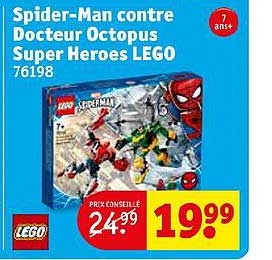 spider-man contre docteur octopus super heroes lego