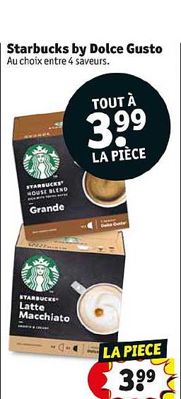 Starbucks By Dolce Gusto