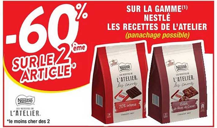 Sur La Gamme Nestlé Les Recettes De L'Atelier