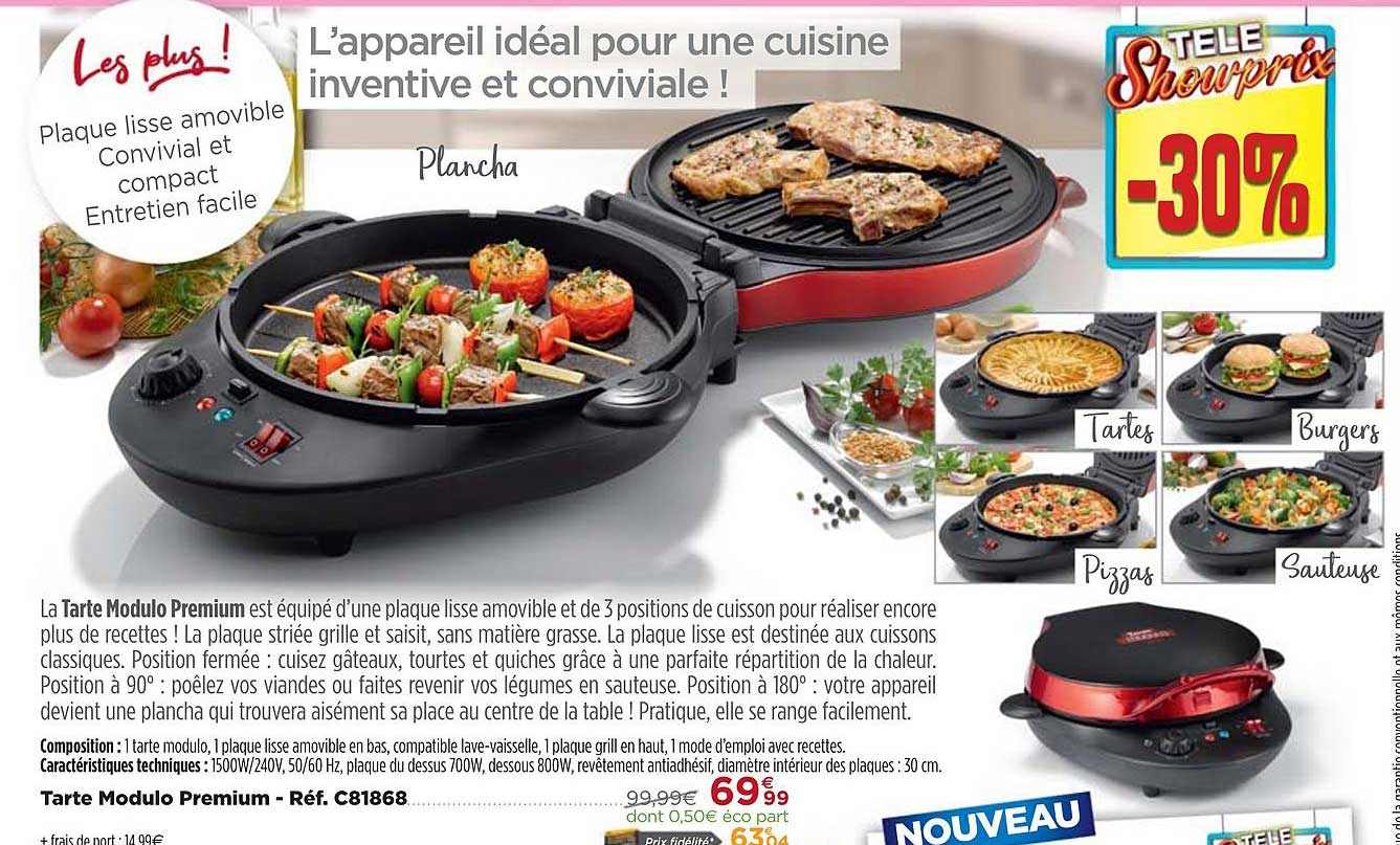 Tarte Modulo Premium