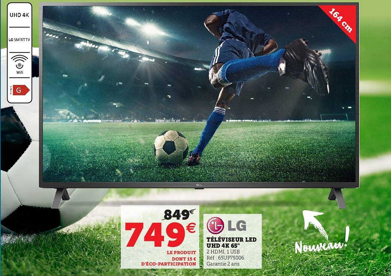 Téléviseur Led Uhd 4k 65"