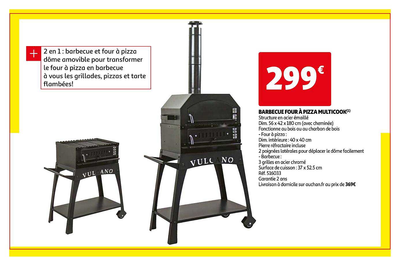 Barbecue Four à Pizza Multicook