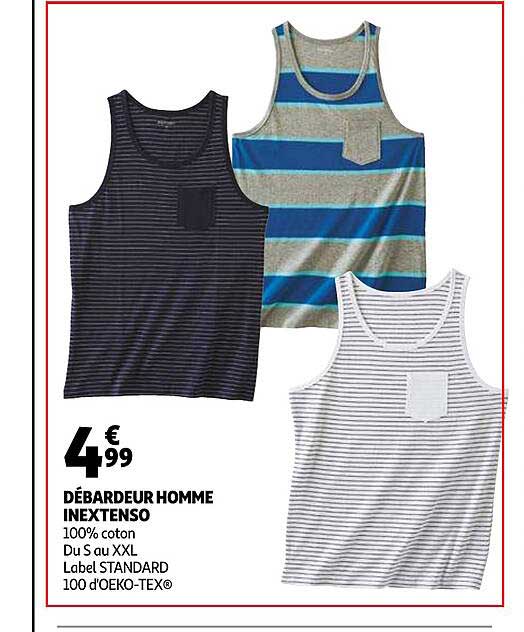 Débardeur Homme Inextenso