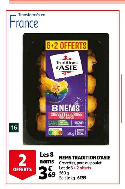 nems tradition d'asie