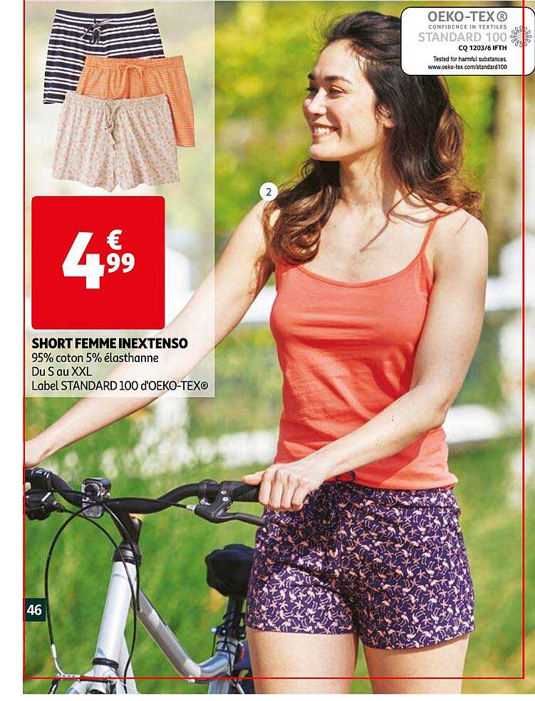 Short Femme Inextenso