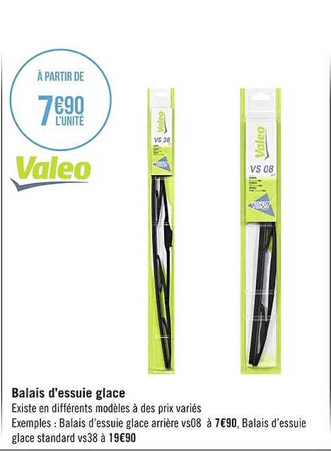 balais d'essuie glace