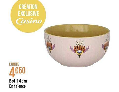 bol 14cm en faïence