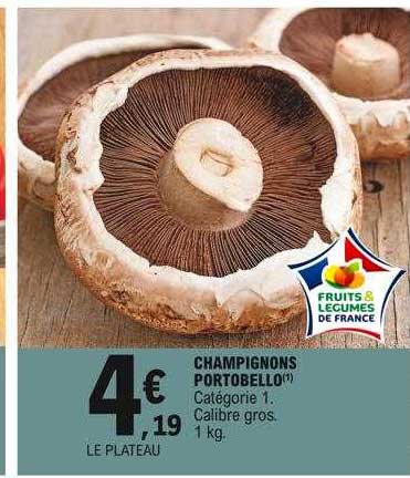 champignons portobello