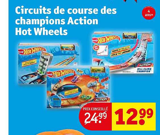 circuits de course des champions action hot wheels