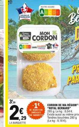 cordon de ma région "royal bernard"