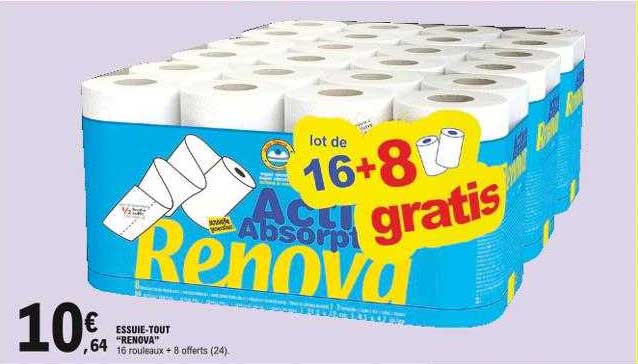 essuie-tout "renova"