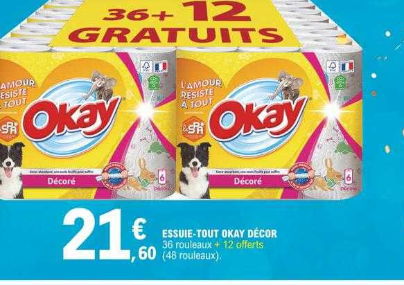 essuie-tout okay décor