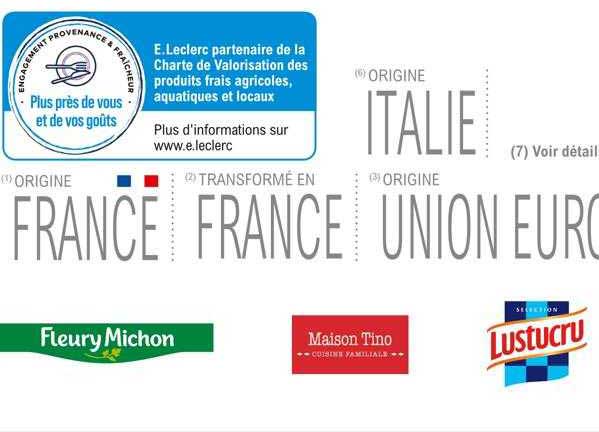 fleury michon, maison tino, lustucru