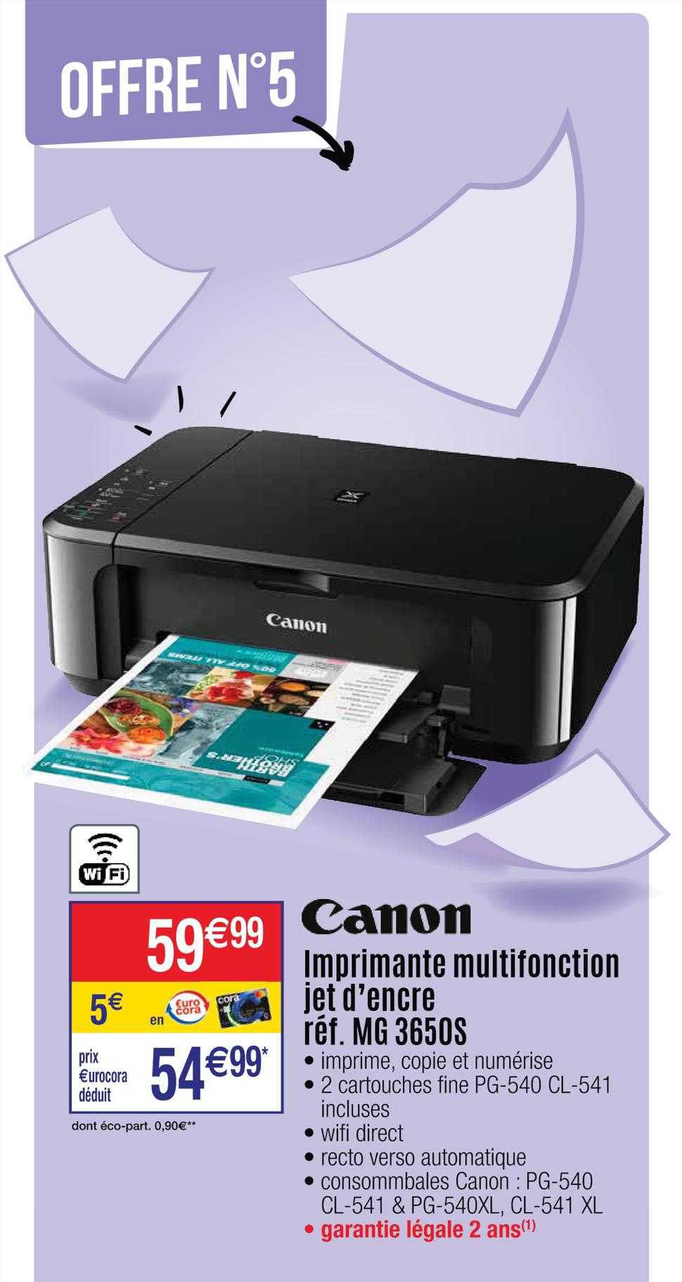 imprimante multifonction jet d'encre canon