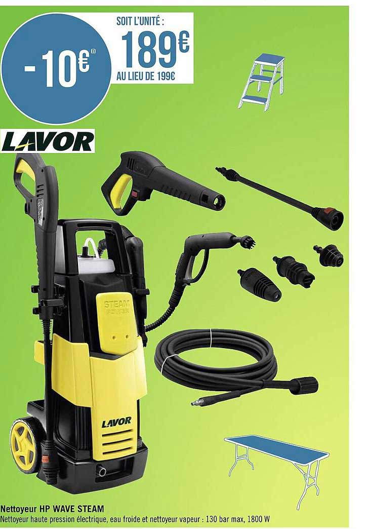 Lavor Nettoyeur Hp Wave Steam