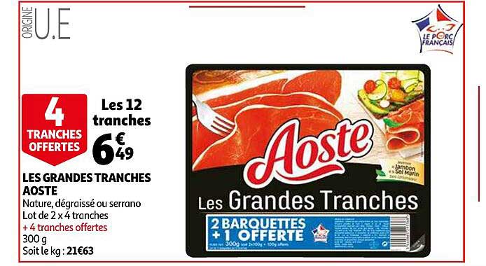 les grandes tranches aoste