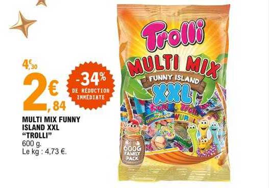 multi mix funny island xxl "trolli"