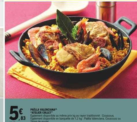 Paëlla Valenciana "atelier Colley"