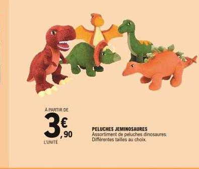 Peluche Jeminosaures