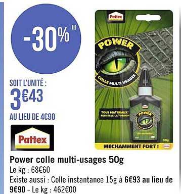 Power Colle Multi-usages Pattex