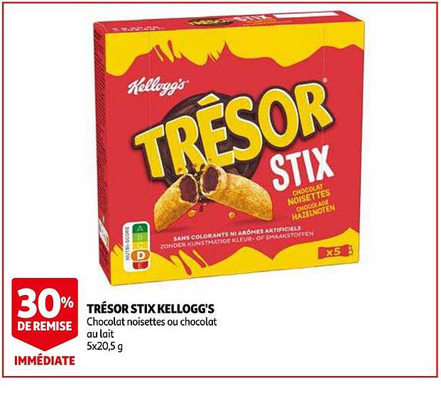 trésor stix kellogg's
