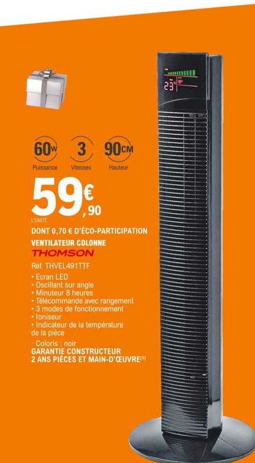 Ventilateur Colonne Thomson