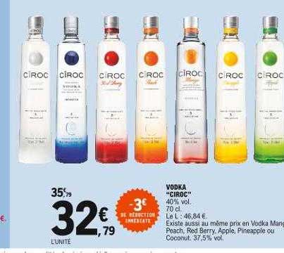 Vodka "ciroc"