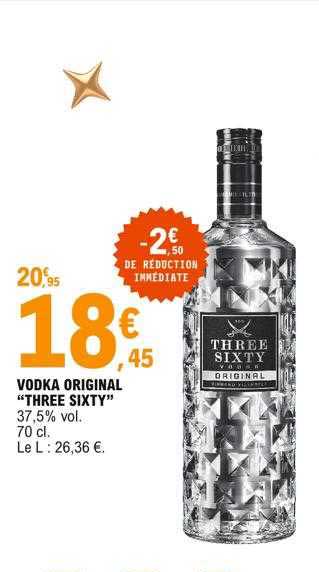 vodka original "three sixty"