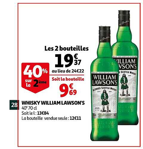 whisky william lawson's