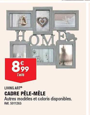 cadre pêle-mêle living art