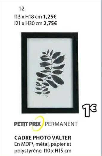 Cadre Photo Valter
